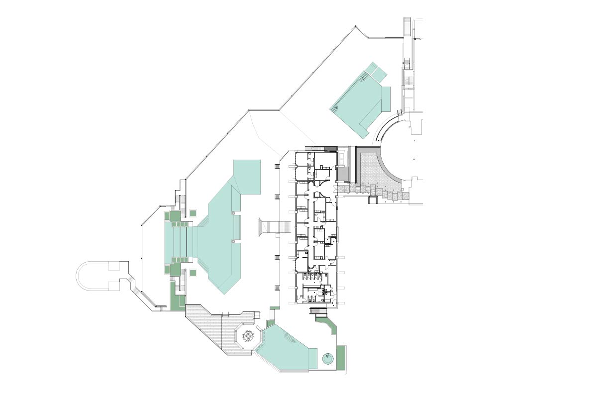 a floor plan of a building